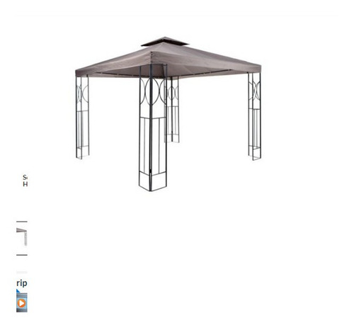 Pergola 3x3 Tabaco