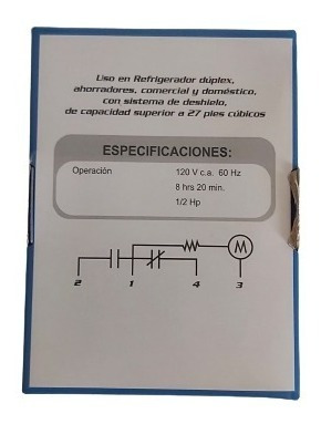 Reloj De Deshielo (120v C.a. 8h-21min) Marca Gb