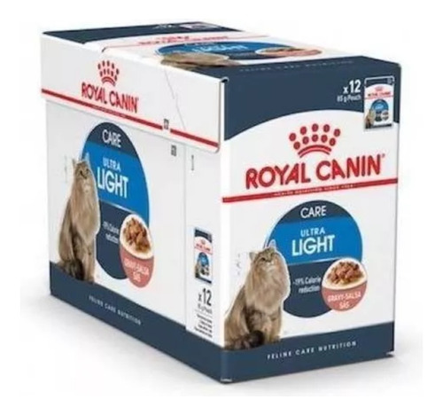 Royal Canin Cat Pouch Weight - 12  X 85 Gr Mascota Food