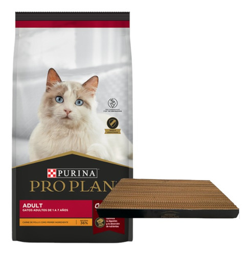 Alimento Pro Plan Gato Adulto Pollo Y Arroz 7.5kg + Regalo