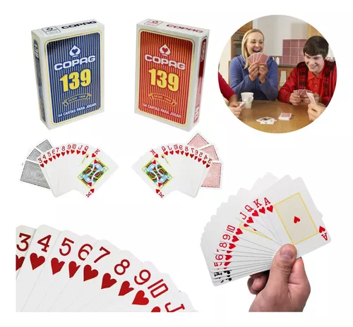 2 Jogo De Cartas Baralho Profissional Copag 157 Original