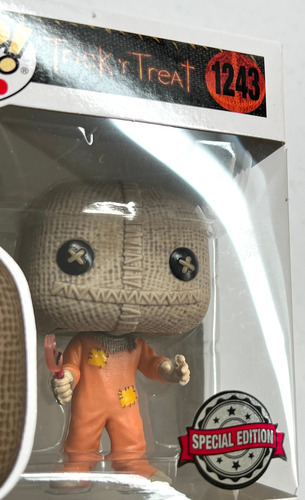 Funko Pop Masked Sam Lollipop Paleta Trick R Treat 1243