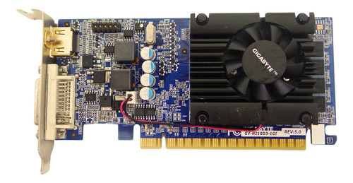 Placa De Vídeo Gigabyte Nvidia Geforce G210 1gb Ddr3 (Recondicionado)