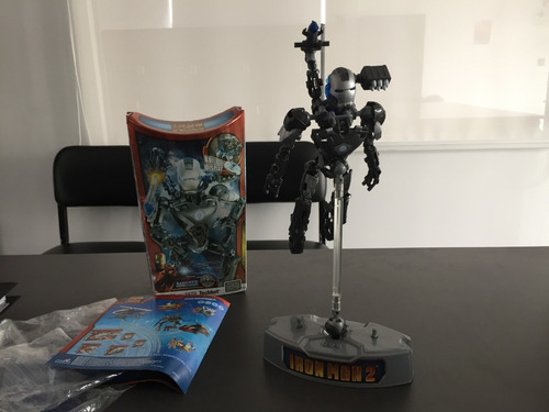 Figura Mega Bloks Marvel Iron Man 2 War Machine Set 1979