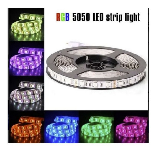 Tira De Luces Led Rgb 5050 5 Metros