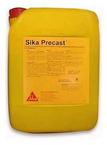 Sika Precast Acelerante Para Hormigón Premoldeado X 20 Kg