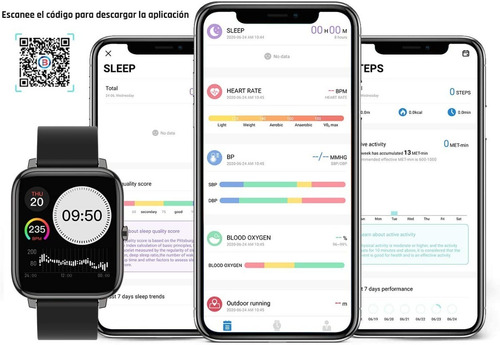 Imagen 9 de 10 de Smartwatch,reloj Inteligente,reloj Impermeable Deportivo