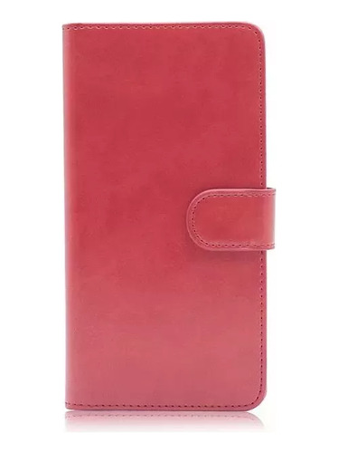 Flip Cover Agenda Roja Para LG (todos Los Modelos)