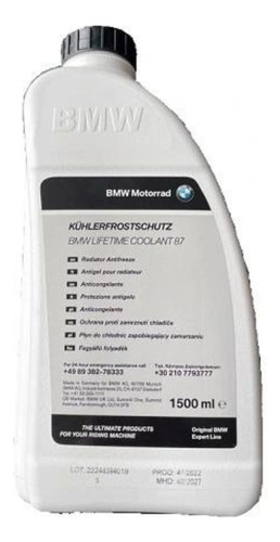 Aditivo De Radiador Anticongelante Bmw Group 1500ml Motorrad