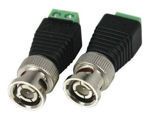 Conector Bnc Macho Atornillable Video Balun Camaras