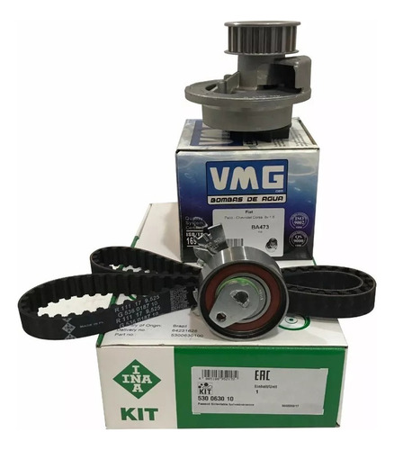 Kit Distribución Ina + Bomba Agua Vmg Fiat Stilo 1.8 8v