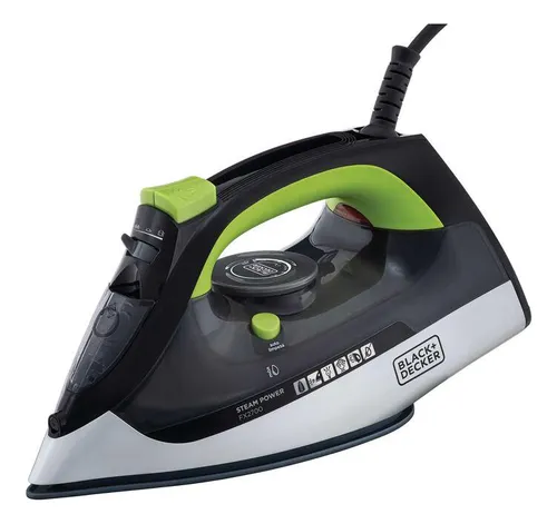Ferro de Passar Roupa Black Decker Modelo FX2700 Com Vaporizador Sistema Antigotejamento 110V