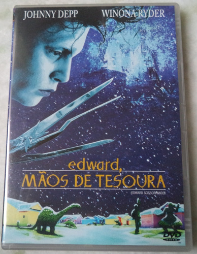 Dvd Original Edward, Mãos De Tesoura (edward Scissorhands) (Usado)