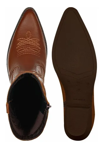 Botas bico fino cano curto 2025