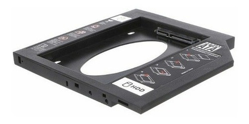 Imagen 5 de 9 de Caddy Ssd Adaptador Segundo Disco Duro/ssd 9.5mm/12.7mm Sata