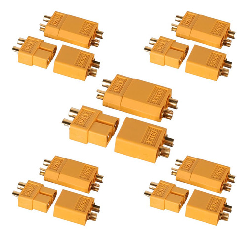 Weishuji 10 Pares Xt60 Conector, Xt60 Conectores Macho Hembr