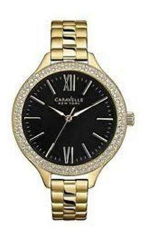 Reloj Mujer 44l126 Analog Caravelle New York Water Resistant