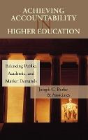 Libro Achieving Accountability In Higher Education : Bala...