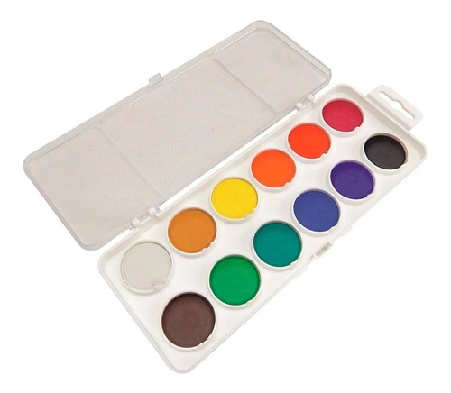 Acuarelas Koh I Noor X12 Colores Pigmento