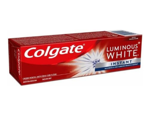 Pasta Dental Colgate Luminous White Instant En Crema 70 G