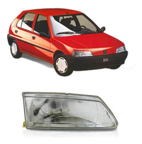 Semioptica Peugeot 106 1991-1996 Derecha