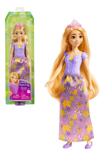 Disney Princesa Muñeca Con Falda Estampada - Rapunzel