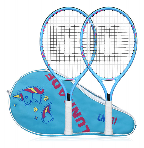 Lunnade Raqueta De Tenis De Unicornio Para Ninos Y Jovenes, 