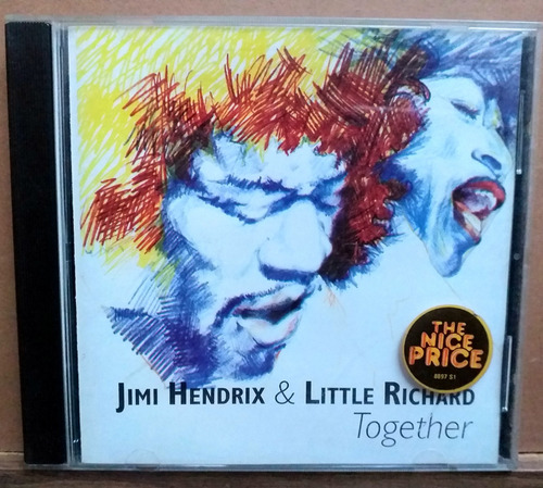 Jimi Hendrix & Little Richard - Together - Cd Año 2002