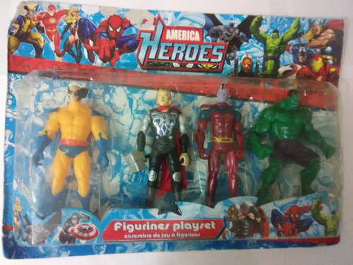 Coleccion Muñecos Heroes , Nuevo