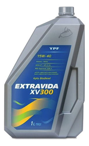 Aceite Elaion Ypf Extra Vida Xv 300 X 1 Litro