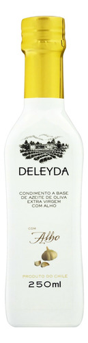 Condimento de Azeite de Oliva com Alho Deleyda Vidro 250ml