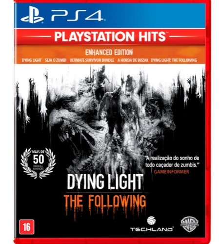 Dying Light Following Enhanced Ps4 Mídia Física Português