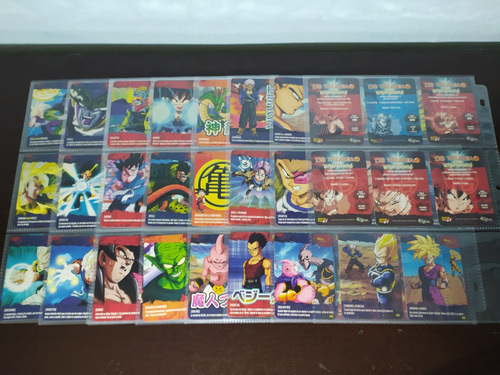 Tarjetas Dragon Ball Ultrapoderoso Colección 150/150 + Micas (Usado)