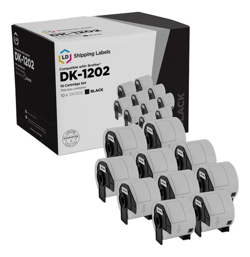 Reemplazo Etiqueta Envio Para Producto Ld Brother Dk-1202 X