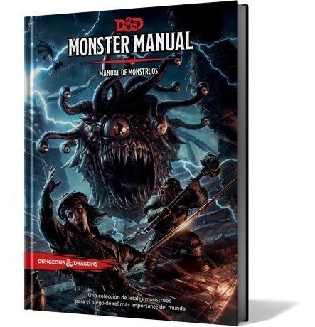 Dungeons & Dragons Monster Manual De Monstruos Juego De Rol