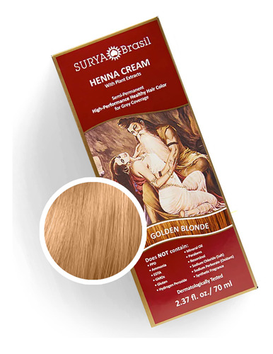 Surya - Crema De Henna Dorado Marron