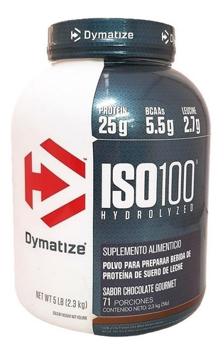 Proteina Dymatize Iso 100 Hidrolizada 5 Lbs Todos Los Sabores!