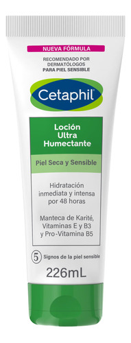 Cetaphil Locion Ultra Humectante Corporal Pieles Secas 226ml