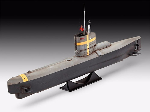 Kit de submarino alemán Revell tipo 23 XVIII 1/144 - 05140