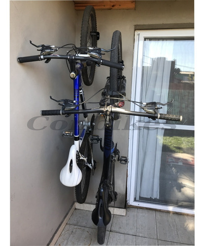 Imagen 2 de 10 de Soporte De Pared Para Colgar Bicicletas Vertical Nayres.ar