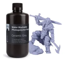Comprar Elegoo Resina De Impresora 3d Lavable Al Agua, Resina De Curado Uv Lcd, Resina De Fotopolímero Estándar De 405 Nm, Para Impresión Lcd 3d, 1000 Gramos, Cerámica Gris