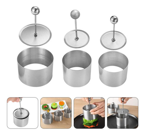 Alipis Onigiri Sushi Haciendo Molde 3 Juegos 3 Anillos De De