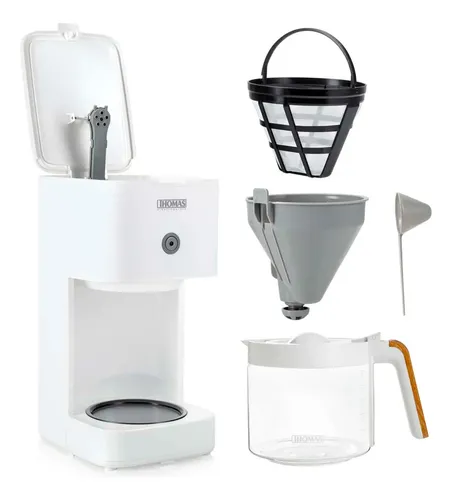 Cafetera De Filtro Thomas Th-134b 12 Tazas 900w