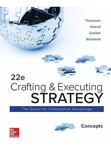 Book : Loose Leaf Crafting And Executing Strategy Concepts 