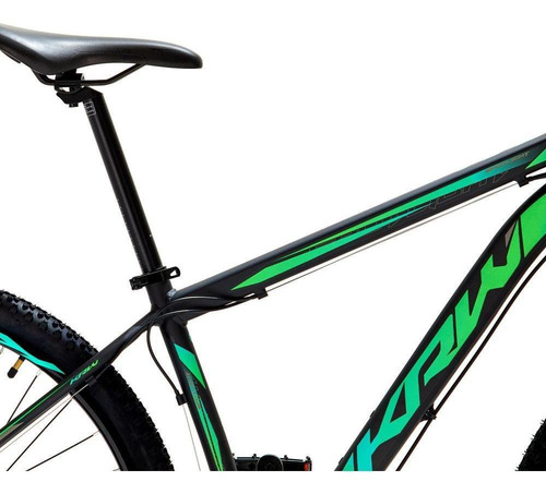 Bicicleta Aro 29 Krw Spt Alum Shimano Altus 24v Cassete Sx21 Cor Preto/Verde