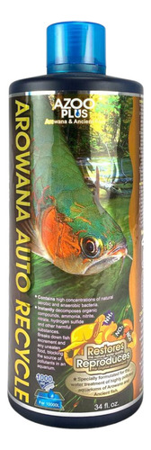 Azoo Arowana Autorecycle 1l Acondicionador Y Bacteria Peces