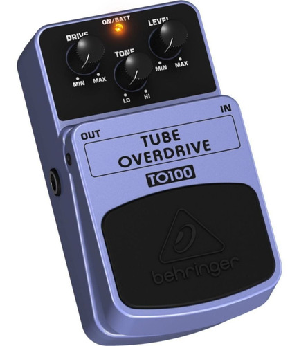 Pedal de guitarra Tube Overdrive To100 - Behringer