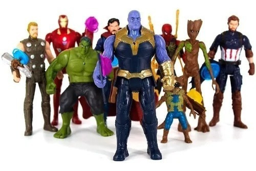  Superhéroes Muñecos  Avengers Marvel -dracotoys