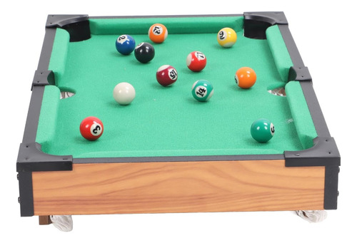 Mini Juego De Billar De Mesa, Mini Mesa De Billar Para Niños