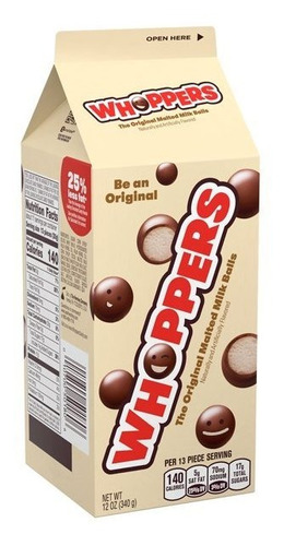 Whoppers Chocolates  Malted Milk Balls 340grs. 3pack